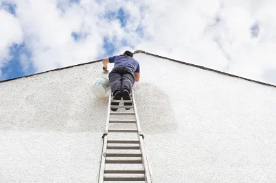 Peinture extérieure à Loisieux — façades et ravalement